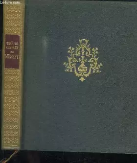 Couverture du produit · THEATRE COMPLET DE MUSSET Alfred de Musset en 1831 - Mlle Allan - Projets de costumes pour Perdican et Camille - Page du manusc