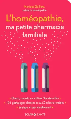 Couverture du produit · L'homéopathie, ma petite pharmacie familiale