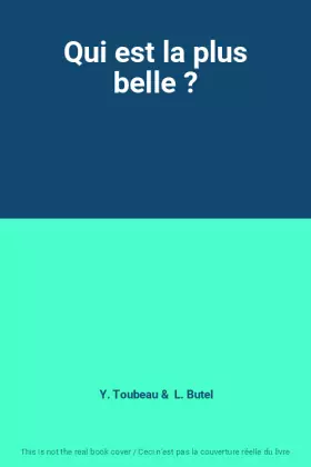 Couverture du produit · Qui est la plus belle ?