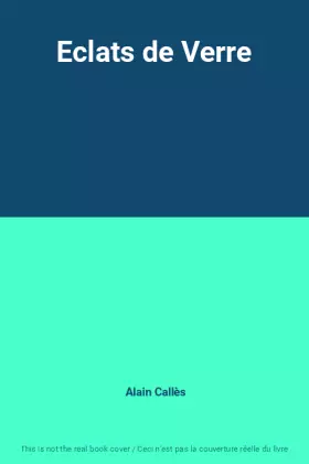 Couverture du produit · Eclats de Verre