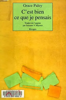 Couverture du produit · C'est bien ce que je pensais