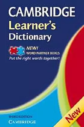 Couverture du produit · Cambridge Learner's Dictionary