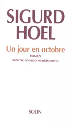Couverture du produit · Un jour en octobre