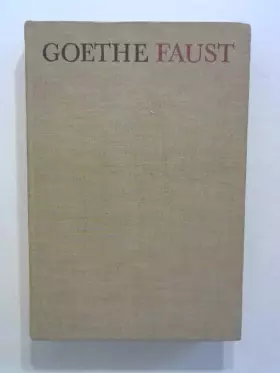 Couverture du produit · Goethe Faust. der Tragödie Erster Teil.