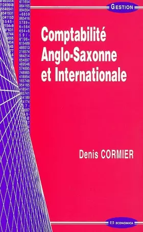 Couverture du produit · Comptabilité anglo-saxonne et internationale
