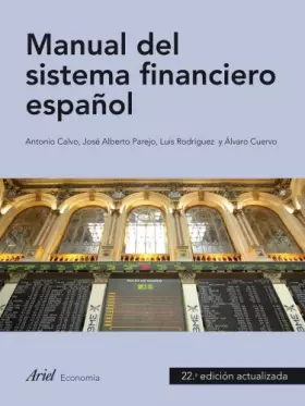 Couverture du produit · Manual de sistema financiero español