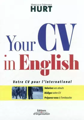 Couverture du produit · Your CV in english: Votre CV pour l'international