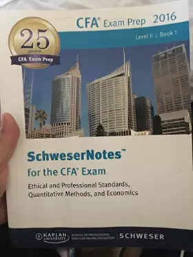 Couverture du produit · CFA Exam Prep 2016 Level II Book 1