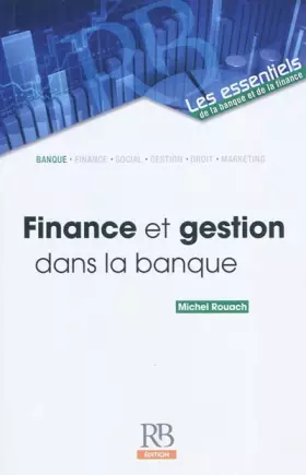 Couverture du produit · Finance et gestion dans la banque