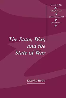 Couverture du produit · The State, War, & the State of War