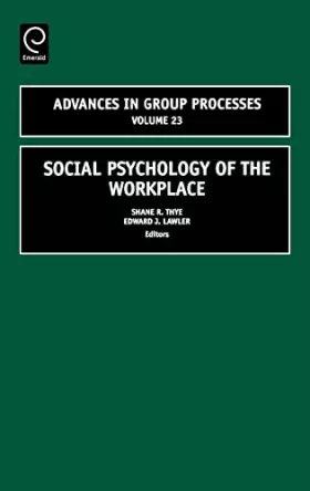 Couverture du produit · Social Psychology of the Workplace