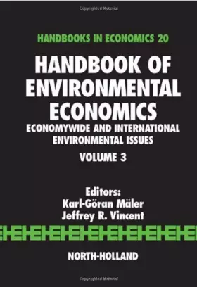 Couverture du produit · Handbook of Environmental Economics: Economywide and Internationalenvironmental Issues