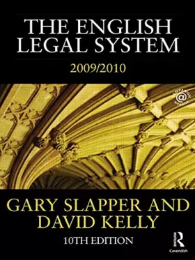 Couverture du produit · The English Legal System.: 2009 - 2010