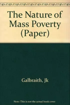 Couverture du produit · Nature of Mass Poverty
