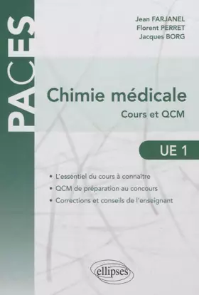 Couverture du produit · Chimie Médicale Cours & QCM UE1