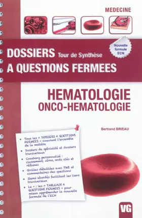 Couverture du produit · Hématologie : Onco-hématologie