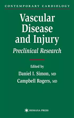 Couverture du produit · Vascular Disease and Injury: Preclinical Research (Contemporary Cardiology)