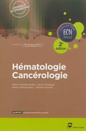 Couverture du produit · HEMATOLOGIE CANCEROLOGIE 2E EDITION