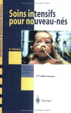 Couverture du produit · Soins intensifs pour nouveaux-nés