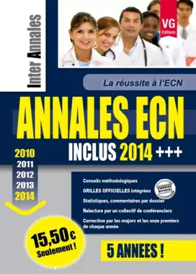 Couverture du produit · Annales ECN 2010-2014 : Les annales des 5 dernières ECN
