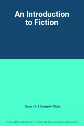 Couverture du produit · An Introduction to Fiction
