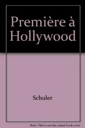 Couverture du produit · Premiere a holywood