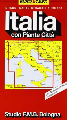 Couverture du produit · Italia 1:800.000. Con piante di città