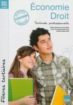 Couverture du produit · Economie-Droit - Terminale Professionnelle - Eleve.