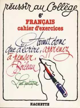 Couverture du produit · Français, cahier d'exercices : 6e