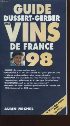 Couverture du produit · Guide des vins de France 1998