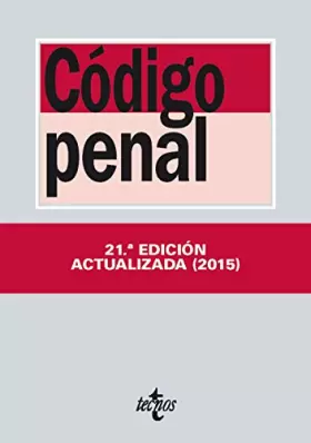 Couverture du produit · Código Penal: Ley Orgánica 10/1995, de 23 de noviembre