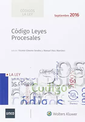 Couverture du produit · Código Leyes Procesales 2016