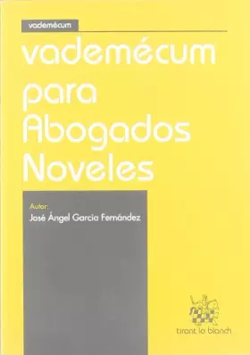 Couverture du produit · Vademécum para Abogados Noveles