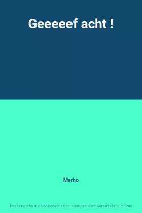 Couverture du produit · Geeeeef acht !