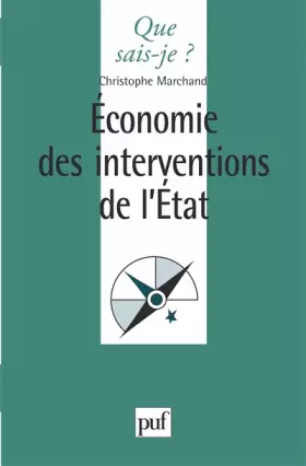 Couverture du produit · Économie des interventions de l'état