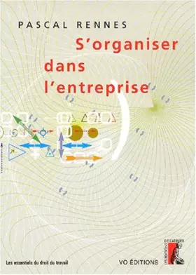 Couverture du produit · S'ORGANISER DANS L'ENTREPRISE
