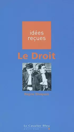 Couverture du produit · Le Droit