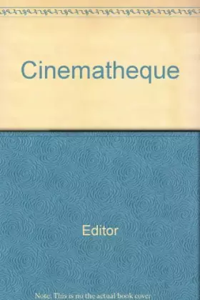 Couverture du produit · REVUE CINEMATHEQUE N01