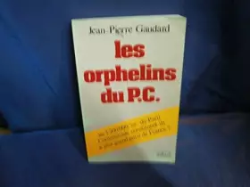 Couverture du produit · Les orphelins du PC