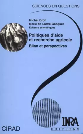 Couverture du produit · Politiques d'aide et recherche agricole