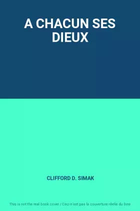 Couverture du produit · A CHACUN SES DIEUX