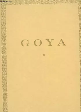 Couverture du produit · GOYA TOME 1