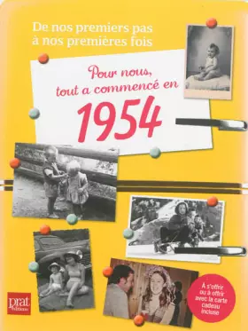 Couverture du produit · Pour nous, tout a commencé en 1954