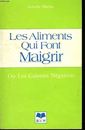 Couverture du produit · Les aliments qui font maigrir