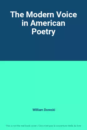 Couverture du produit · The Modern Voice in American Poetry