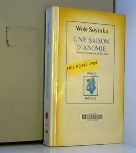 Couverture du produit · Une Saison d'anomie