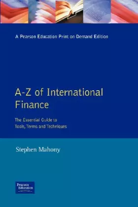 Couverture du produit · A-Z of International Finance