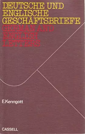 Couverture du produit · German and English Letters