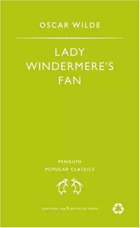 Couverture du produit · Lady Windermere's Fan
