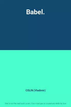 Couverture du produit · Babel.